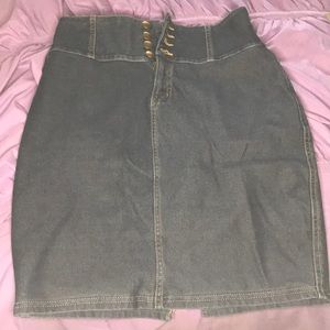 Denim Skirt